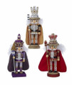 Set of Three 10"H King Nutcrackers from Kurt Adler Hollywood Collection