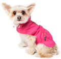 Hot Pink Packaway Raincoat for Pets by Fab Dog - Sizes XS - L