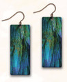 Hypo-allergenic Antiqued Copper ME10CE  Abstract Earrings by Illustrated Light / DC Designs