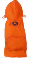 Orange Packaway Compact Raincoat for Pets by Fab Dog - Size XS