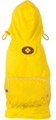 Yellow Packaway Compact Raincoat for Pets by Fab Dog - Size XS