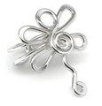Anju  Silver Plated Adjustable Dragonfly Ring