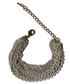 Marliegh Collection - Gold & White Chain Bracelet - Bulk Discounts