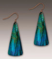 Hypo-allergenic Blue Multicolored Earrings by Illustrated Light ME10Z