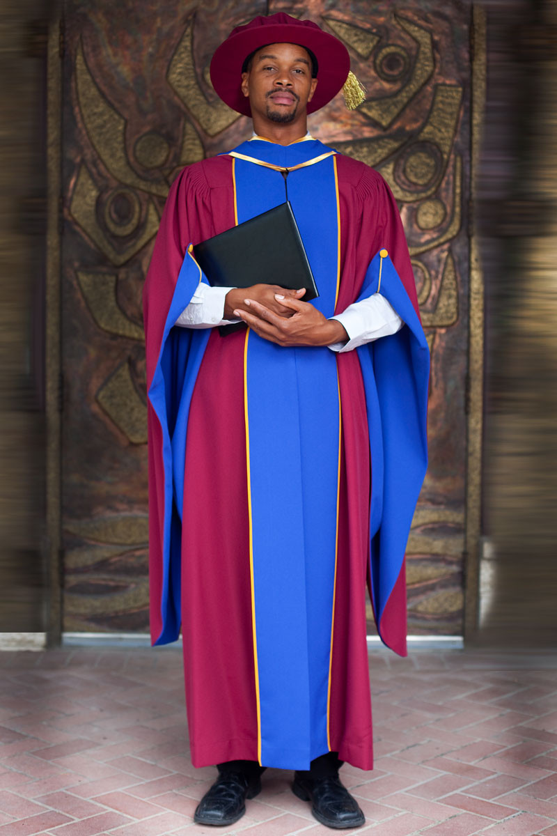 PhinisheD Gown: Premium Harvard Doctoral Regalia