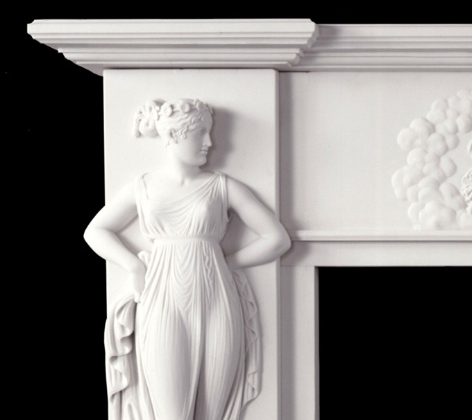 Italian marble mantels