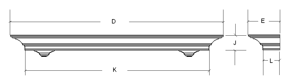 Lynlee Shelf Dimension Guide