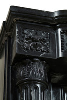 The Versailles shown in Regal Black with white veining.