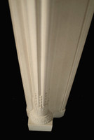 The Versailles marble mantel.