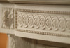 The Versailles marble mantel.