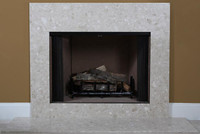 Marble facing kit shown with optional riser.