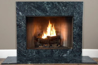 Marble shown with optional riser.