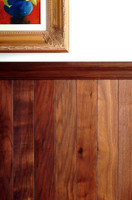 Planking in walnut.