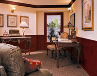 Raised panels shown in cherry.