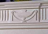 The Birmingham Mantel Package, Royal Botticino Marble - polished