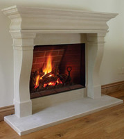 The Bedford mantel shown with optional facing.