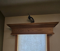 Plymouth cornice in oak