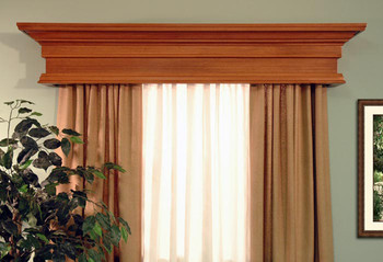 Window Cornices | Wood Cornice | Valance | Fairhope | MantelCraft