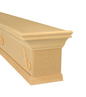 Paint grade MDF with poplar moldings
