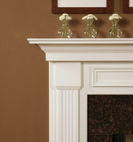 Detail shot of the Leesburg mantel.