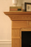 Notice the dentil and fluted legs on the Mt Vernon mantel.