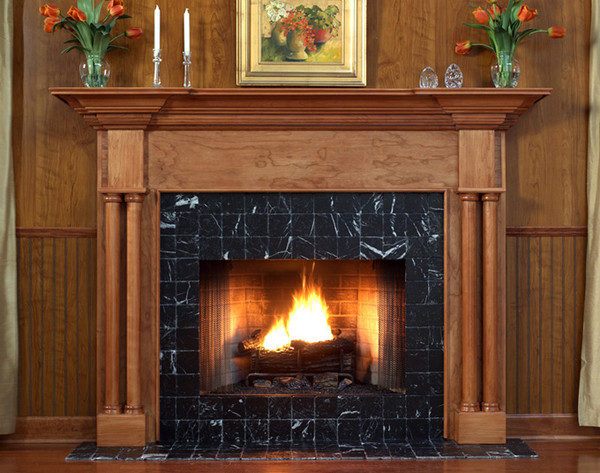 Wood Fireplace Mantels | Princeton Standard | Fireplace Mantel
