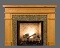 Bridgewater Custom Wood Fireplace Mantel