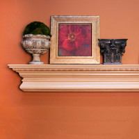 The Manorville fireplace mantel shelf