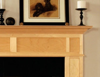 This optional "no recessed panel trim version"  is available, simply adding a note during checkout 
