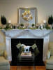 Here is a Concord Fireplace mantel decorated for the holidays!