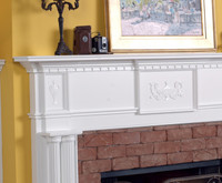 Victoria Mantel has colonial styling