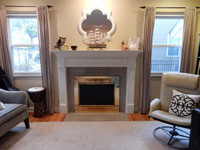 Fredricksburg mantel in white