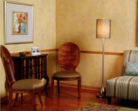 Sahara Crackle crackled porcelain laminate on genuine plywood paneling