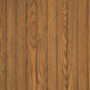 Oak wall paneling