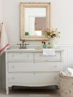 Beadboard paneling used with a chair rail