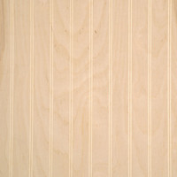 Ready to Finish beaded birch paneling.  4 x 8 sheets