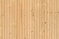 Beaded Rustique Pine Paneling, in 32" High wainscot height.  Distinctive knotty pine look
