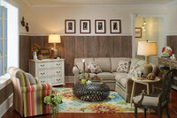 Weathered Cedarwood Paneling with a beaded pattern