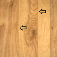 Grooves are visible here