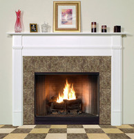 The Shippensburg shown in semi gloss white.