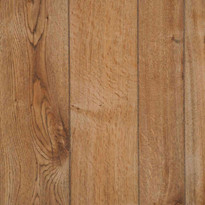 Random plank and grooved Gala Oak wall paneling