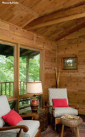 Western Red Cedar plank wall paneling