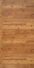 Western Red Cedar plank wall paneling.  Full 4x8 panels