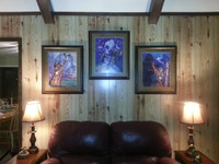 Rustique Pine 9 Groove paneling