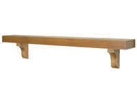 The Shaker Box shelf shown in cherry.