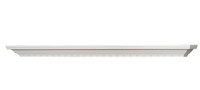 The Catalina mantel shelf in semi gloss white.