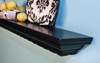 The Catalina mantel shelf feature dentil molding, and is available in a variety of wood species and finishes