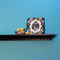 The Catalina mantel shelf feature dentil molding, and is available in a variety of wood species and finishes