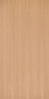 Red Oak Unfinished Veneer Random Plank Paneling