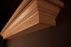 Darlington Maple Mantel Shelf in Natural Finish by MantelCraft - Bottom Detail